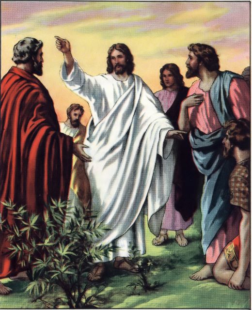 Jesus and the disciples